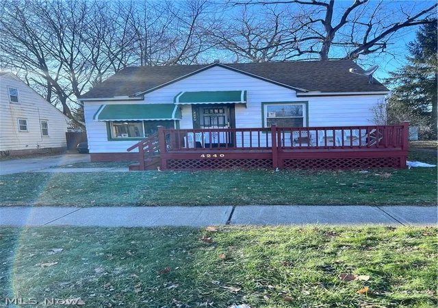 Photo 1 of Single family home for sale at 4240 E 114th Street, Cleveland, OH 44105 | MLS# 5231330 | Listing updated on 2026-09-21