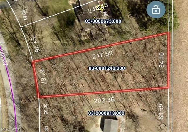 Photo 3 of Land for sale at 91 Oneida Trl, Malvern, OH 44644 | MLS# 5233174 | Listing updated on 2026-08-03