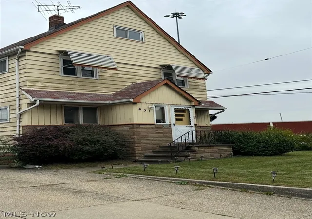 Photo 1 of Multi family home for sale at 451 E 156th Street, Cleveland, OH 44110 | MLS# 5246288 | Listing updated on 2026-09-18