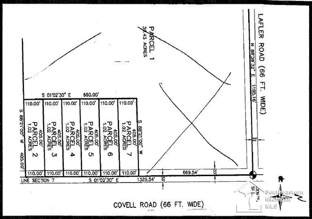 Homes for sale in Dundee, MI | 3 Covell Rd, Dundee, MI 48131 | MLS# 57050015087