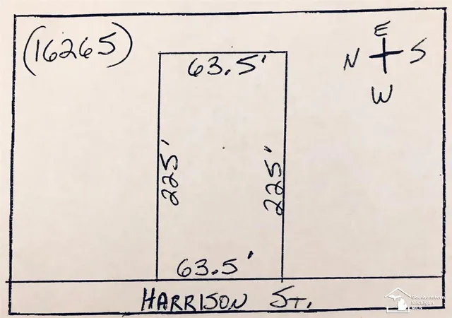 Photo 1 of Land for sale at 16265 Harrison St, Romulus, MI 48174 | MLS# 57050044766 | Listing updated on 2026-03-05