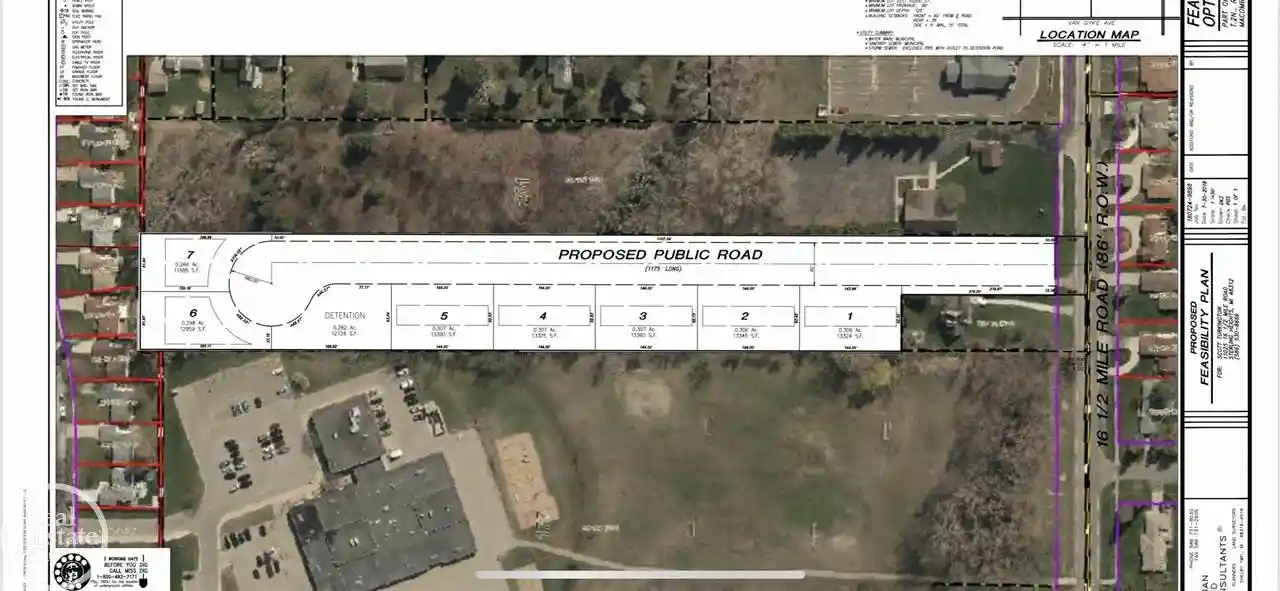 Photo 1 of Land for sale at 11025 16 1/2 Mile Rd, Sterling Heights, MI 48312 | MLS# 58050058978 | Listing updated on 2026-09-21
