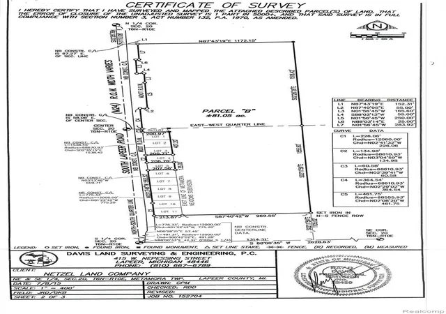 1st image of 4711 S Lapeer Rd, Metamora, MI 48455 | MLS# 2220014885