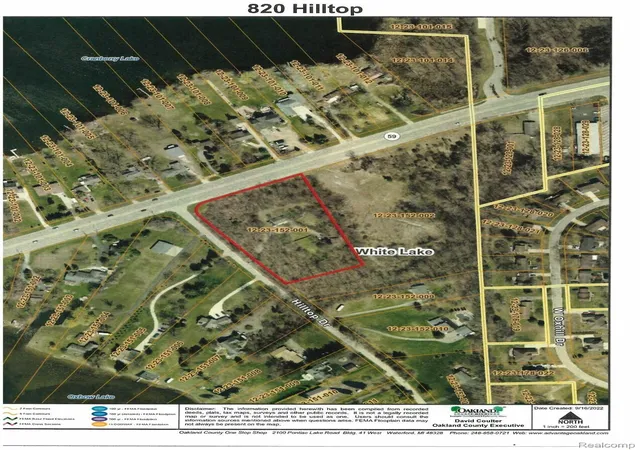 Photo 1 of Land for sale at 820 Hilltop Dr, White Lake, MI 48386 | MLS# 20221042677 | Listing updated on 2026-09-14