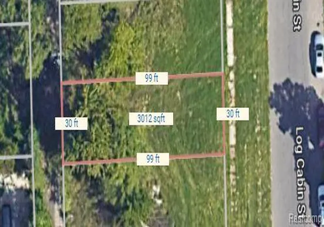 Photo 3 of Land for sale at 16815 Log Cabin St, Highland Park, MI 48203 | MLS# 20230030735 | Listing updated on 2026-06-25