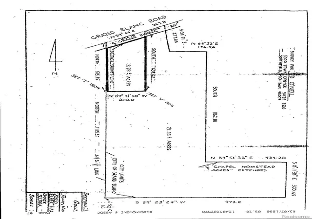 Photo 3 of Land for sale at 741 E Grand Blanc Rd, Grand Blanc City Genesee, MI 48439 | MLS# 20230051803 | Listing updated on 2026-03-26