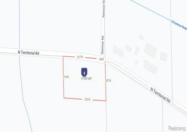 Photo 2 of Land for sale at 1960 E North Territorial Rd, Northfield Township Washtenaw, MI 48189 | MLS# 20230080639 | Listing updated on 2026-07-22
