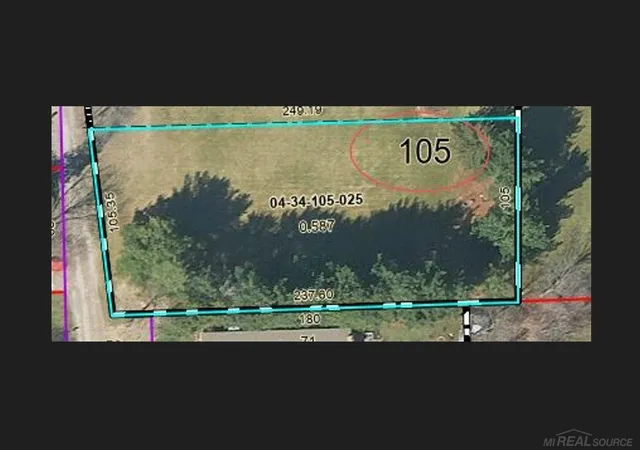 Photo 2 of Land for sale at 0 Cathey Ave, Washington, MI 48094 | MLS# 58050130156 | Listing updated on 2026-06-08