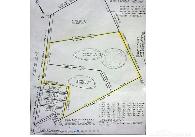 Photo 4 of Land for sale at 67800 Powell Rd, Washington, MI 48095 | MLS# 58050147683 | Listing updated on 2026-06-08
