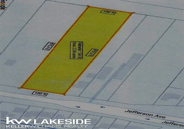 Photo 1 of Land for sale at 00 Jefferson Ave, New Baltimore, MI 48047 | MLS# 58050150234 | Listing updated on 2026-05-01