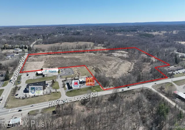 Photo 1 of Land for sale at 3400 S Lapeer Rd, Metamora, MI 48455 | MLS# 20240080366 | Listing updated on 2026-04-22