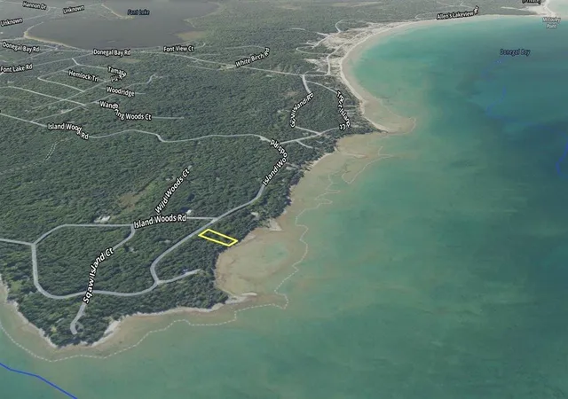 4th image of Tbd Island Woods Rd, St James Township Charlevoix, MI 49782 | MLS# 78080054473