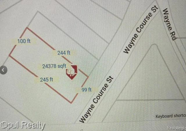 Photo 3 of Land for sale at 000 Waynecorse, Romulus, MI 48174 | MLS# 20250019582 | Listing updated on 2026-06-02