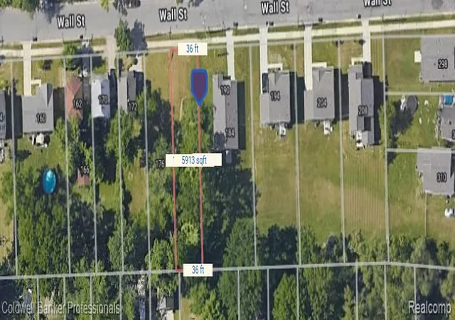 Photo 3 of Land for sale at 000 Wall St, Pontiac, MI 48342 | MLS# 20250034138 | Listing updated on 2026-10-02
