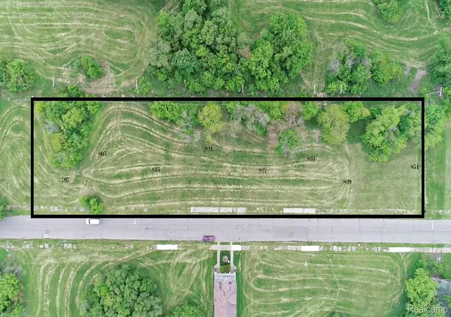 Photo 1 of Land for sale at 821 Continental St, Detroit, MI 48215 | MLS# 20251003638 | Listing updated on 2026-05-21