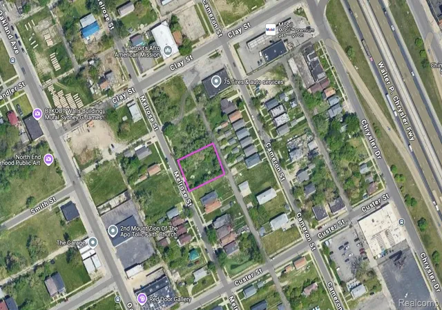 Photo 1 of Land for sale at 7568 Melrose St, Detroit, MI 48211 | MLS# 20251011425 | Listing updated on 2026-07-06