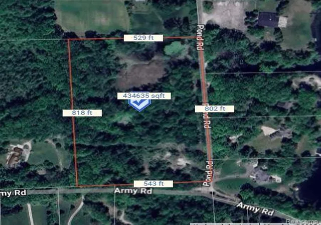 1st image of 0 Pond Rd, Leonard, MI 48367 | MLS# 20251014765