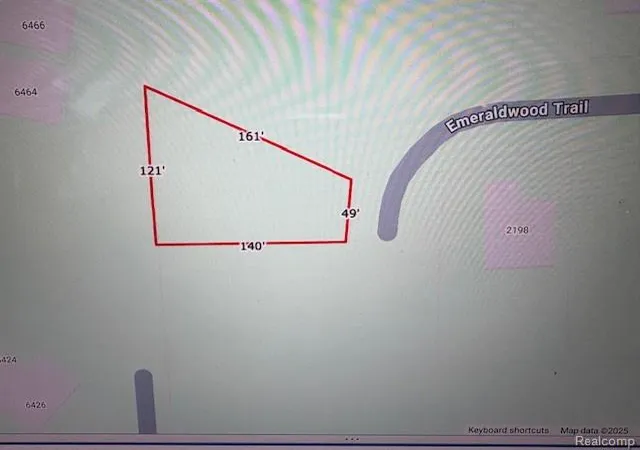 Photo 3 of Land for sale at 60 Emeraldwood Trl, Flushing, MI 48433 | MLS# 20251019340 | Listing updated on 2026-09-05