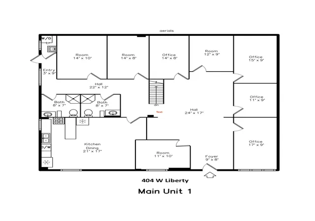 Photo 4 of Single family home for sale at 404 W Liberty St, Ann Arbor, MI 48103 | MLS# 81025037513 | Listing updated on 2026-09-25