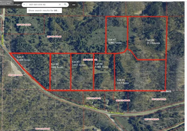 5th image of Lot #2 E Bellinger Rd, Kasson Township Leelanau, MI 49621 | MLS# 78080060581