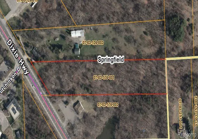 Photo 1 of Land for sale at V/l Dixie Hwy, Davisburg, MI 48350 | MLS# 20251027429 | Listing updated on 2026-07-28