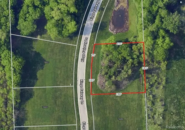 Photo 1 of Land for sale at 16658 Kings Fairway Ln, Grand Blanc, MI 48439 | MLS# 20251029962 | Listing updated on 2026-09-09
