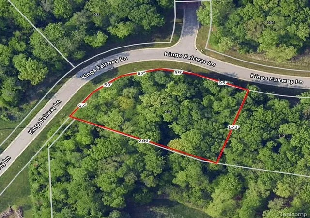 Photo 1 of Land for sale at 621 Kings Fairway Ln, Grand Blanc, MI 48439 | MLS# 20251029963 | Listing updated on 2026-08-20
