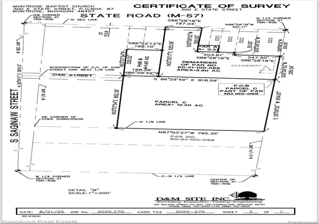 1st image of 000 Oak St, Montrose, MI 48457 | MLS# 20251030714