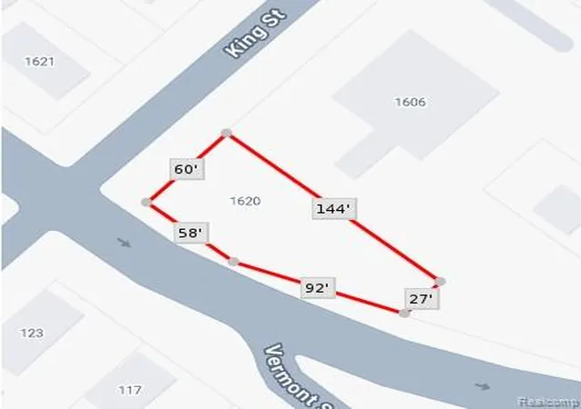 Photo 3 of Land for sale at 1620 King St, Saginaw, MI 48602 | MLS# 20251032161 | Listing updated on 2026-08-24