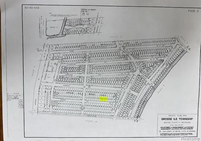 Photo 2 of Land for sale at Vacant Oriole Ave, Grosse Ile, MI 48138 | MLS# 20251038334 | Listing updated on 2026-09-18