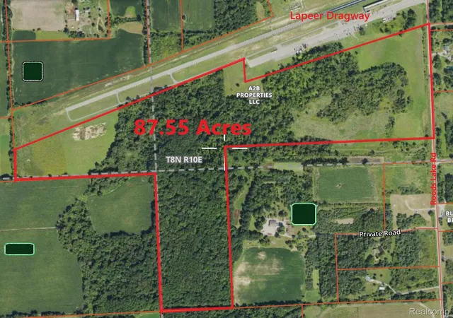 Photo 1 of Land for sale at Vl Roods Lake Rd, Mayfield Township Lapeer, MI 48446 | MLS# 20251045191 | Listing updated on 2026-07-06