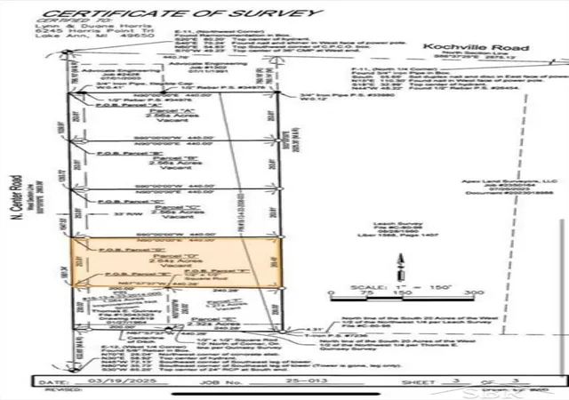 Photo 1 of Land for sale at Parcel D 264 Acres N Ctr Rd, Kochville Township Saginaw, MI 48604 | MLS# 61050194466 | Listing updated on 2026-07-15