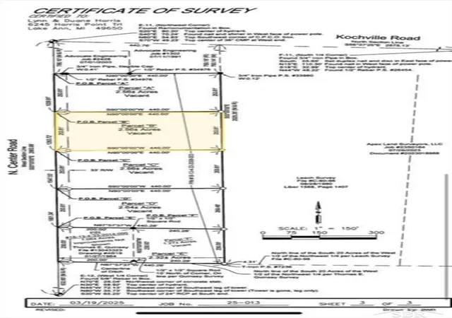 Photo 1 of Land for sale at Parcel B 256 Acres N Ctr Rd, Kochville Township Saginaw, MI 48604 | MLS# 61050195966 | Listing updated on 2026-07-15