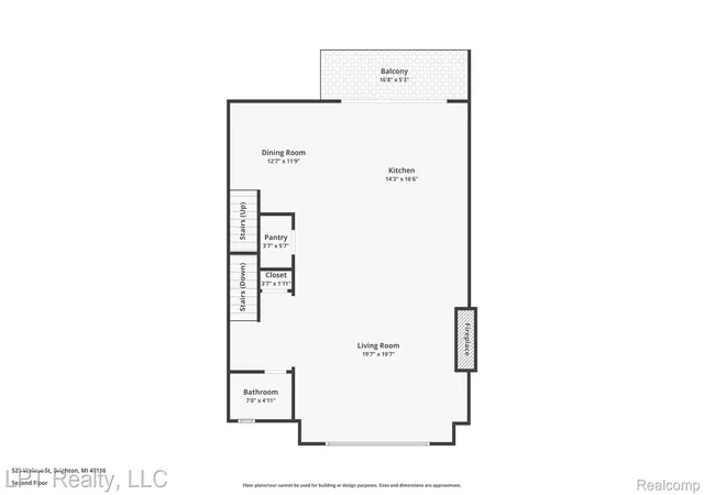 2nd image of 525 Walnut St, Howell, MI 48843