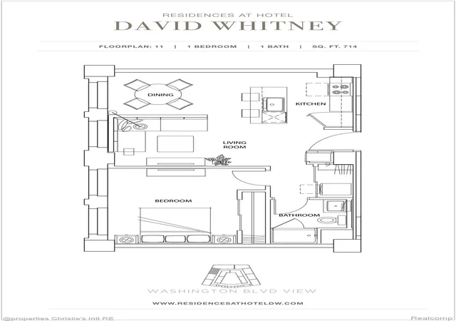 Sale Pending at 1 Park Ave #1811, Detroit, MI 48226 | MLS# 20251060839 | Listing updated on 2026-07-07