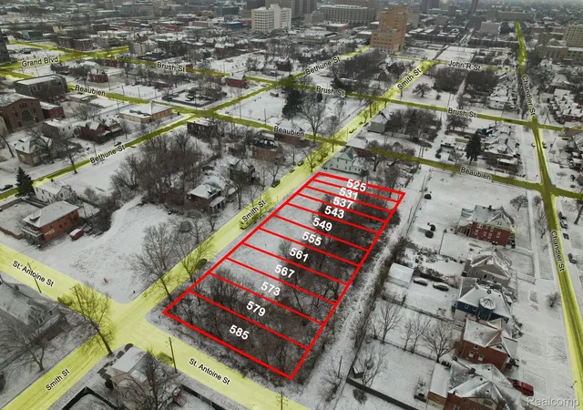 Photo 1 of Sale Pending at 579 Smith St, Detroit, MI 48202 | MLS# 20251061437 | Listing updated on 2026-07-07