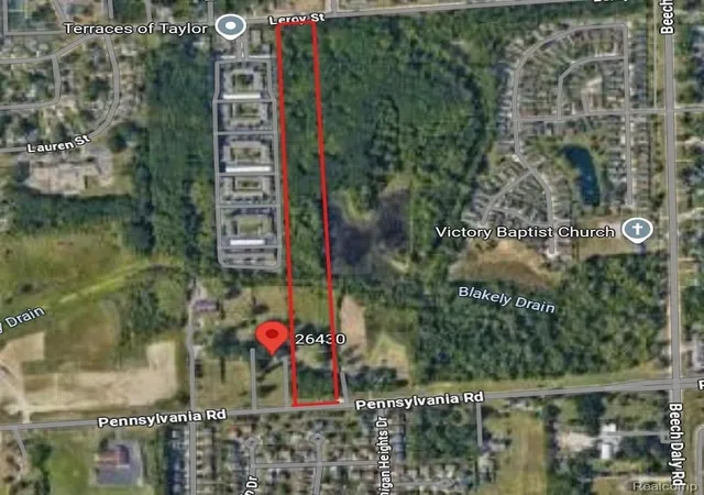 Photo 1 of Land for sale at Vacant Land Pennsylvania Rd, Taylor, MI 48180 | MLS# 20261001378 | Listing updated on 2026-07-07