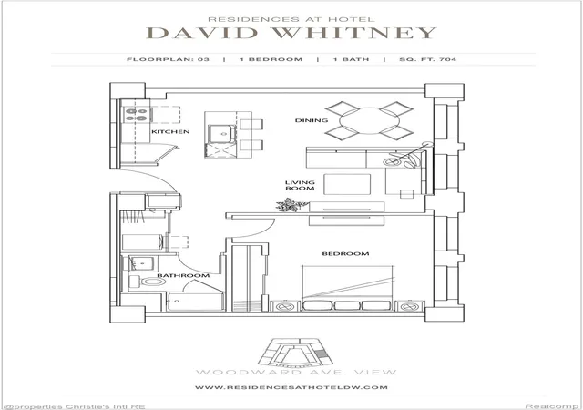 1st image of 1 Park Ave #1703, Detroit, MI 48226 | MLS# 20261002547