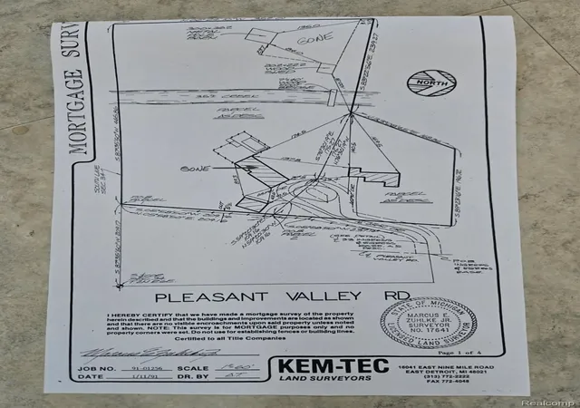 Land for sale at 5920 Pleasant Valley Rd, Brighton, MI 48116 | MLS# 20261002875