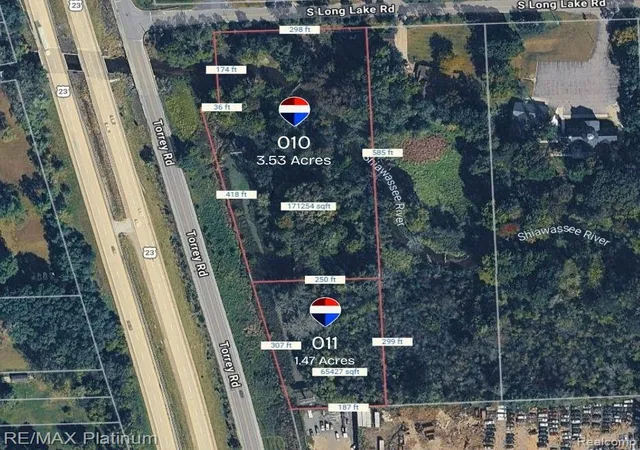 Photo 1 of Land for sale at 010 S Long Lake / Torrey Rd, South Lyon, MI 48178 | MLS# 20261011211 | Listing updated on 2026-09-02
