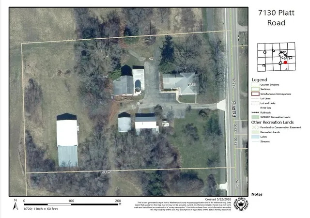 Homes for sale in Pittsfield Charter Township Washtenaw, MI | 7130 Platt Rd, Pittsfield Charter Township Washtenaw, MI 48197 | MLS# 81026008067