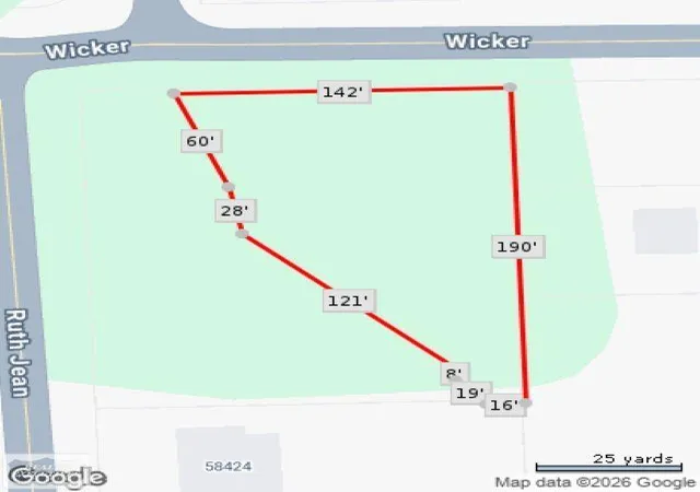 Photo 1 of Land for sale at 000 Wicker St, Washington, MI 48094 | MLS# 58050200850 | Listing updated on 2026-08-17