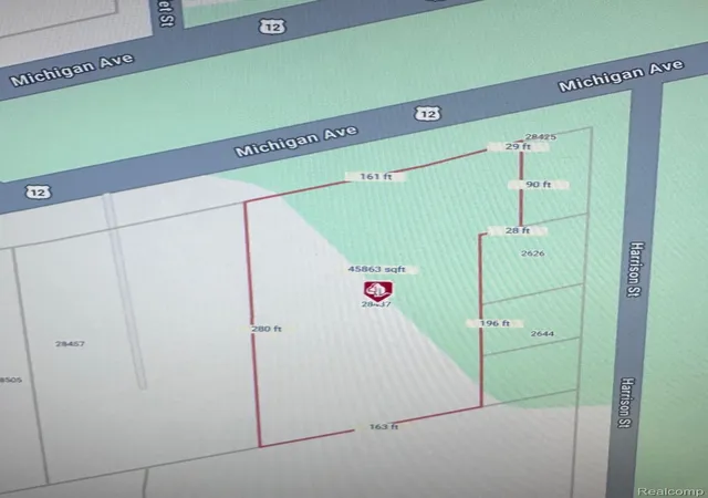 Photo 3 of Land for sale at 28437 Michigan Ave, Inkster, MI 48141 | MLS# 20261014431 | Listing updated on 2026-08-27