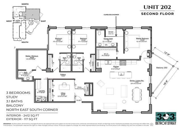 Homes for sale in Ann Arbor City Washtenaw, MI | 303 Detroit St #202, Ann Arbor City Washtenaw, MI 48104 | MLS# 81026008932