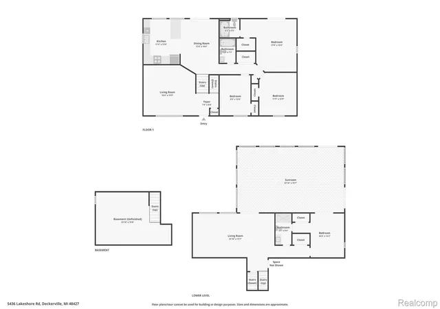 Homes for sale in Deckerville, MI | 5436 N Lakeshore Rd, Deckerville, MI 48427 | MLS# 20261015393