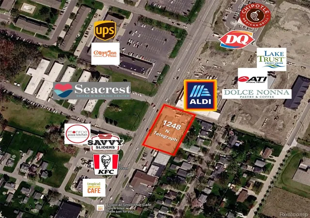 Photo 3 of Land for sale at 1248 N Telegraph Rd, Monroe, MI 48162 | MLS# 20261018381 | Listing updated on 2026-07-06