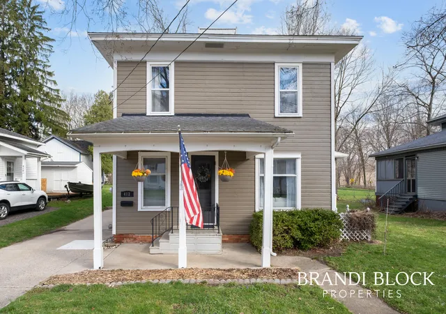 Photo 1 of Single Family Residence at 412 Hastings St, Allegan, MI 49010 | MLS# 65026014032 | | Sold on 2026-05-18