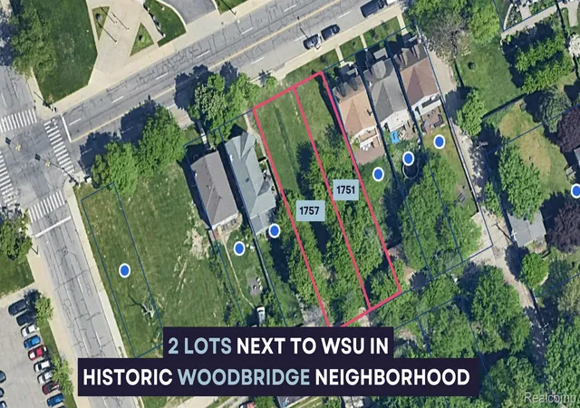 Photo 2 of Land for sale at 1751 W Warren Ave, Detroit, MI 48208 | MLS# 20261023626 | Listing updated on 2026-07-22
