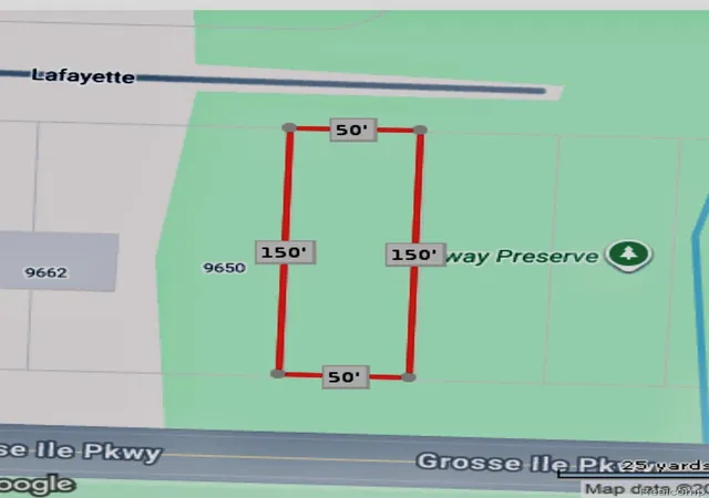 Photo 3 of Land for sale at 000 Parkway Rd, Grosse Ile, MI 48138 | MLS# 20261024640 | Listing updated on 2026-07-06