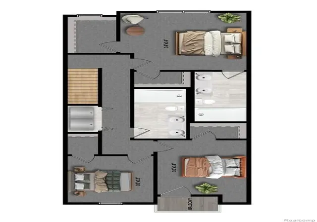 Listing Photo 5 - Condo for sale in building located at 1285 Timberlane Dr, Troy, MI 48098